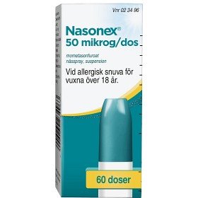 Nasonex nasal spray suspension 50 micrograms/dose, 60 doses –  Medicalhomehealthcare