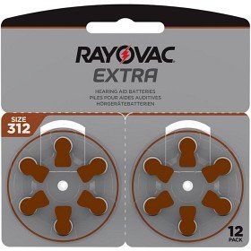 Rayovac EXTRA Advanced 312 BROWN 12 pcs – Medicalhomehealthcare